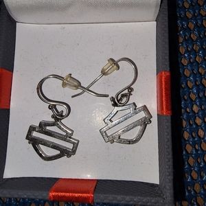 Harley Davidson earrings
